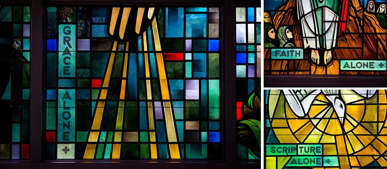 LCMS belief and practice: Grace alone, Faith alone, Scripture alone
