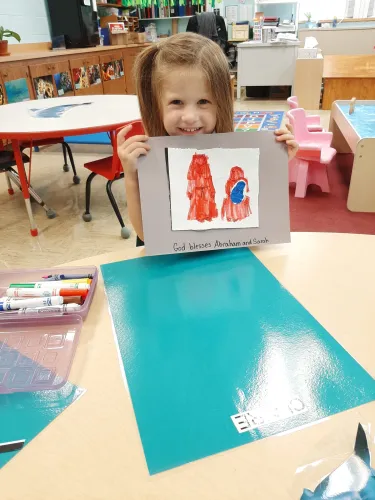 St. John Lutheran School classroom