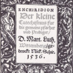 Luther's Small Catechism title page — a prayer book for life